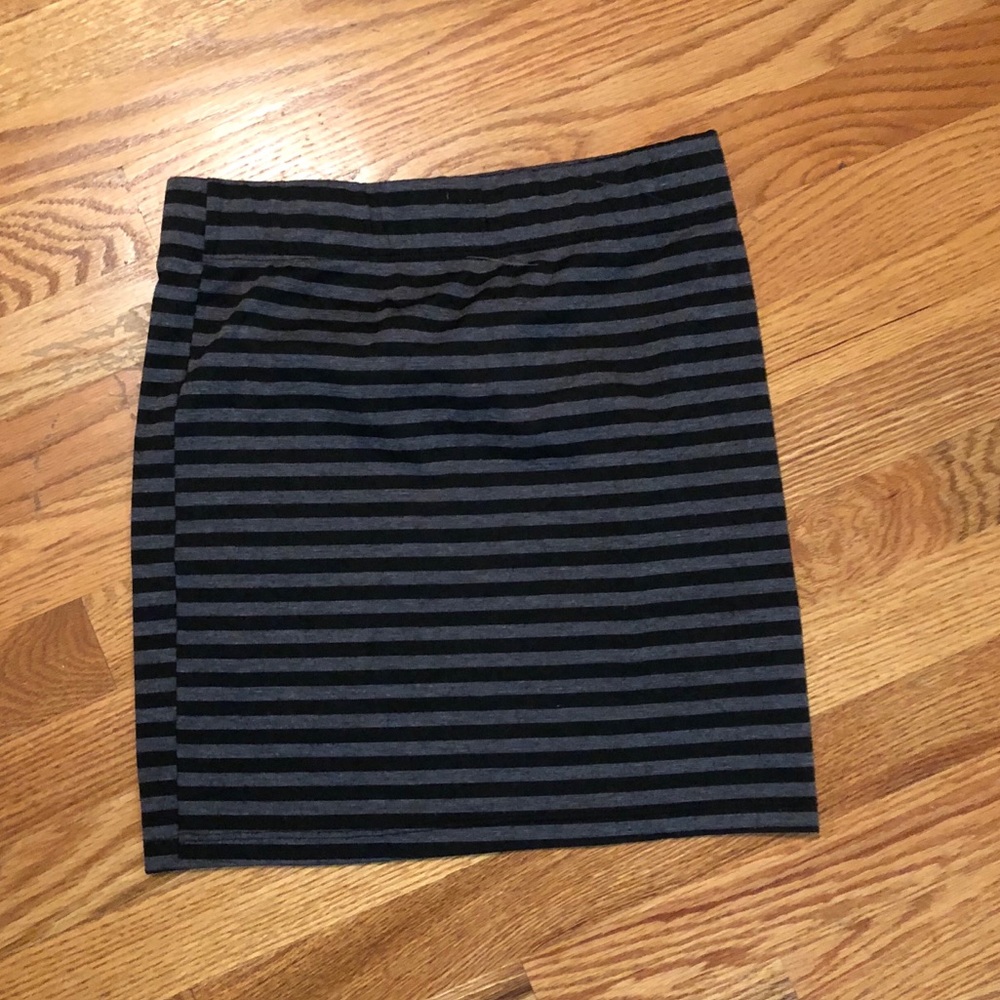 Nollie Striped Mini Skirt